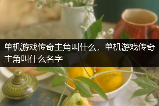 单机游戏传奇主角叫什么，单机游戏传奇主角叫什么名字