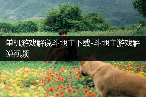单机游戏解说斗地主下载-斗地主游戏解说视频