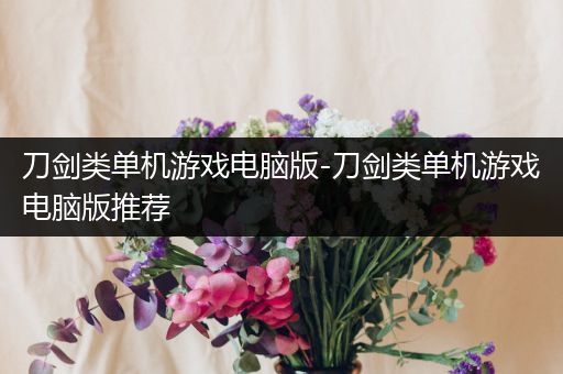 刀剑类单机游戏电脑版-刀剑类单机游戏电脑版推荐