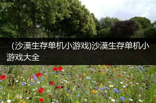 （沙漠生存单机小游戏)沙漠生存单机小游戏大全