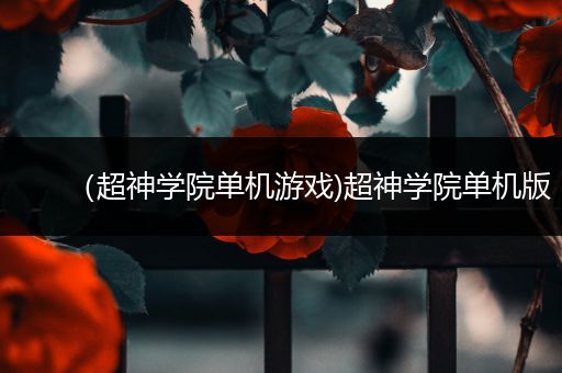（超神学院单机游戏)超神学院单机版
