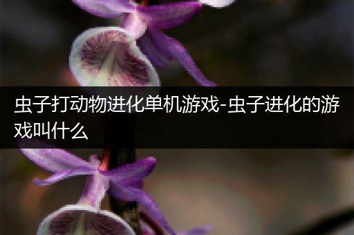 虫子打动物进化单机游戏-虫子进化的游戏叫什么