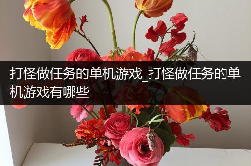 打怪做任务的单机游戏_打怪做任务的单机游戏有哪些