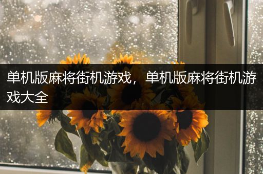 单机版麻将街机游戏，单机版麻将街机游戏大全