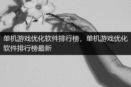 单机游戏优化软件排行榜，单机游戏优化软件排行榜最新