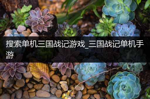 搜索单机三国战记游戏_三国战记单机手游