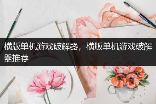 横版单机游戏破解器，横版单机游戏破解器推荐