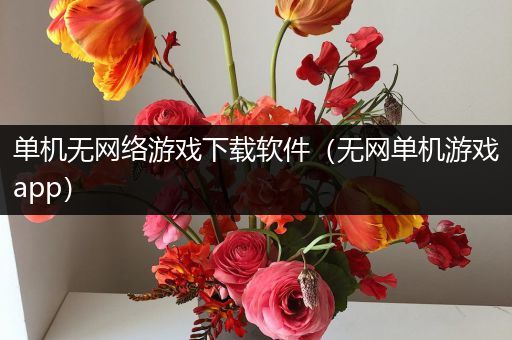 单机无网络游戏下载软件（无网单机游戏app）