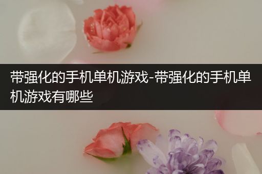 带强化的手机单机游戏-带强化的手机单机游戏有哪些