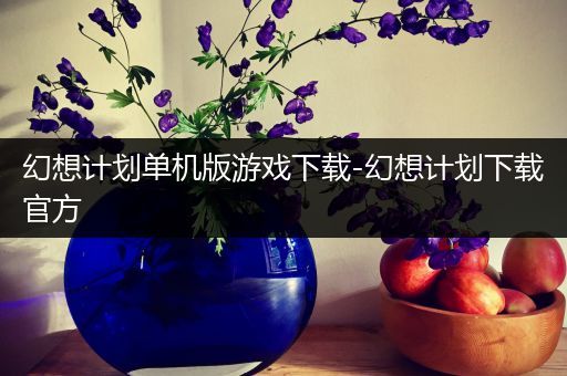 幻想计划单机版游戏下载-幻想计划下载官方