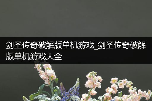 剑圣传奇破解版单机游戏_剑圣传奇破解版单机游戏大全