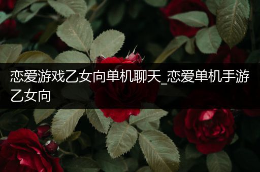 恋爱游戏乙女向单机聊天_恋爱单机手游乙女向