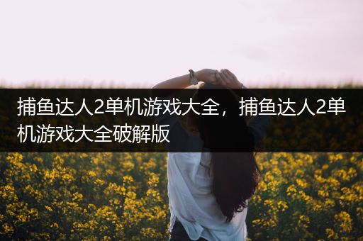捕鱼达人2单机游戏大全，捕鱼达人2单机游戏大全破解版