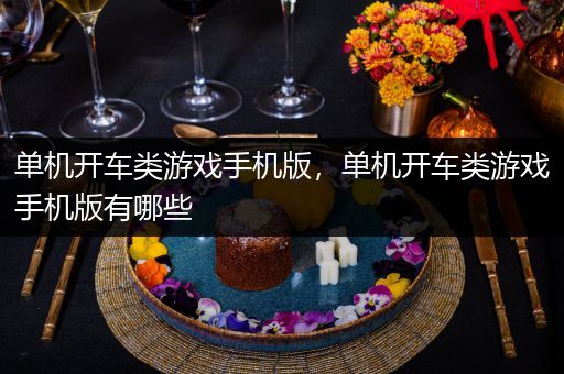 单机开车类游戏手机版，单机开车类游戏手机版有哪些