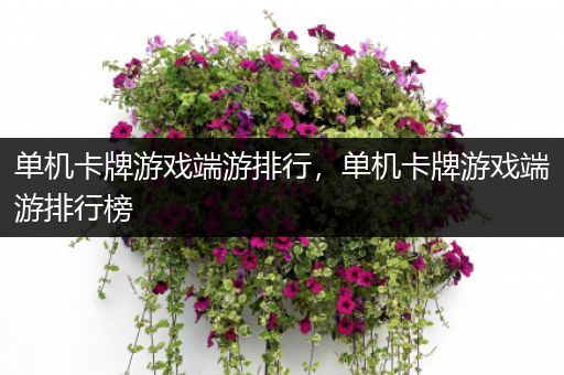 单机卡牌游戏端游排行，单机卡牌游戏端游排行榜