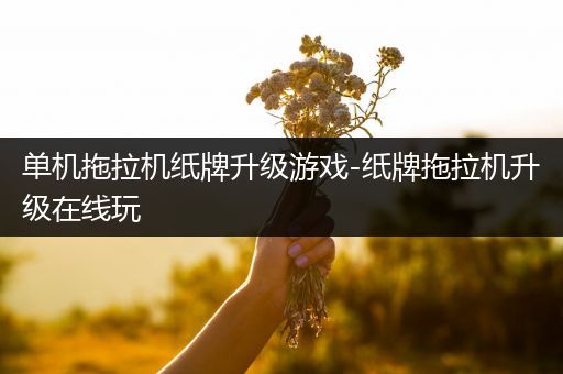 单机拖拉机纸牌升级游戏-纸牌拖拉机升级在线玩