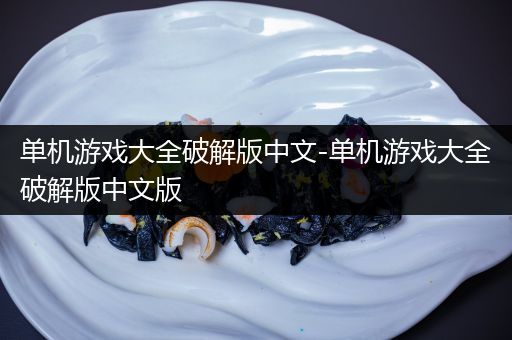 单机游戏大全破解版中文-单机游戏大全破解版中文版