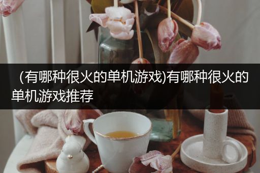 （有哪种很火的单机游戏)有哪种很火的单机游戏推荐