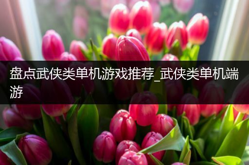 盘点武侠类单机游戏推荐_武侠类单机端游