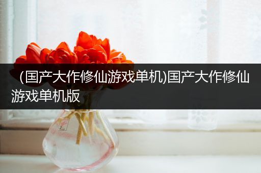 （国产大作修仙游戏单机)国产大作修仙游戏单机版