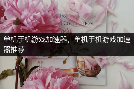 单机手机游戏加速器，单机手机游戏加速器推荐
