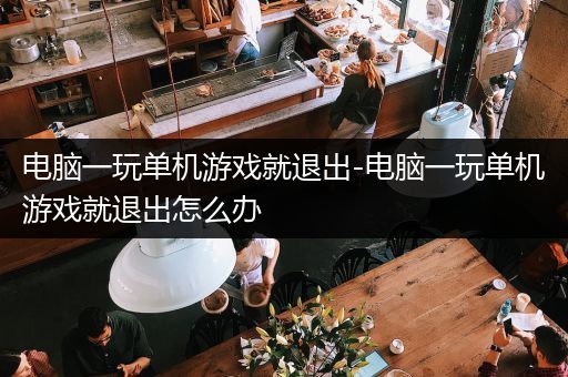 电脑一玩单机游戏就退出-电脑一玩单机游戏就退出怎么办