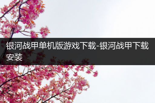 银河战甲单机版游戏下载-银河战甲下载安装