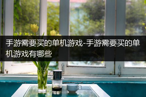 手游需要买的单机游戏-手游需要买的单机游戏有哪些