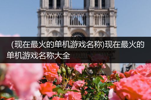 （现在最火的单机游戏名称)现在最火的单机游戏名称大全