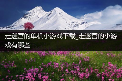 走迷宫的单机小游戏下载_走迷宫的小游戏有哪些