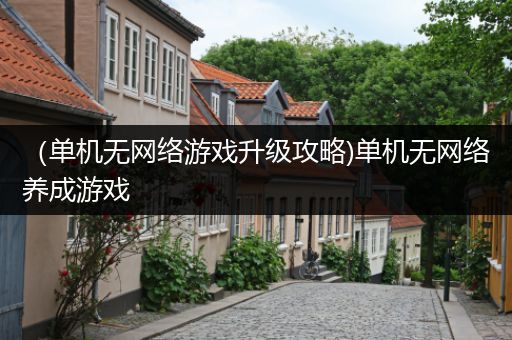 （单机无网络游戏升级攻略)单机无网络养成游戏