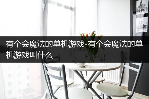 有个会魔法的单机游戏-有个会魔法的单机游戏叫什么
