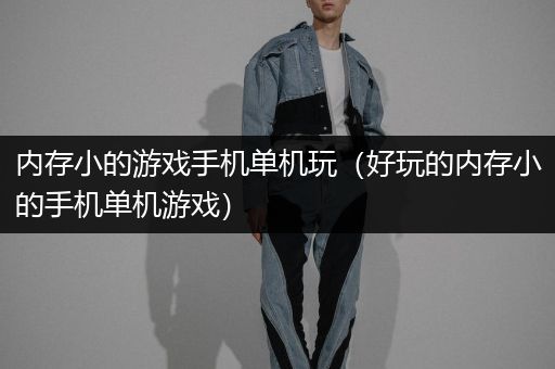 内存小的游戏手机单机玩（好玩的内存小的手机单机游戏）