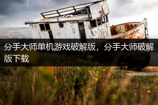 分手大师单机游戏破解版，分手大师破解版下载
