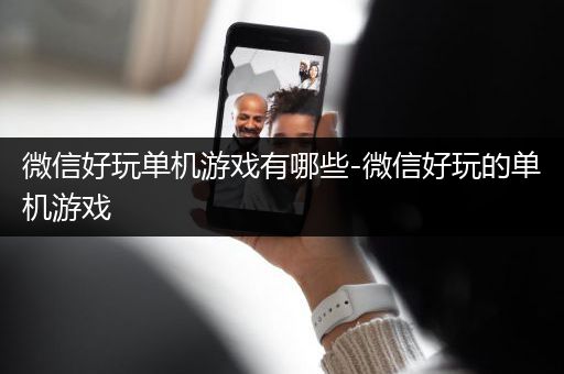 微信好玩单机游戏有哪些-微信好玩的单机游戏
