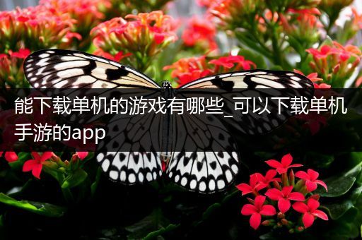 能下载单机的游戏有哪些_可以下载单机手游的app