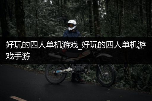 好玩的四人单机游戏_好玩的四人单机游戏手游