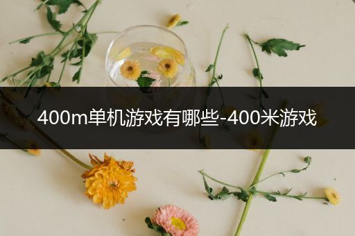 400m单机游戏有哪些-400米游戏