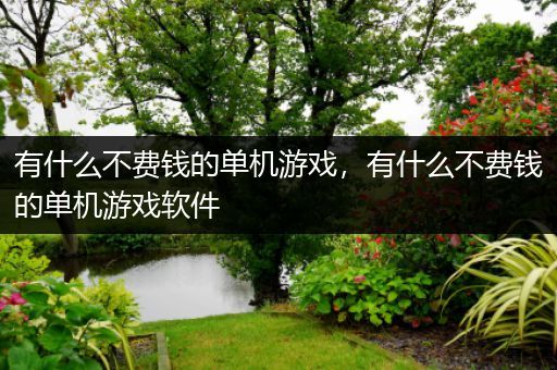 有什么不费钱的单机游戏，有什么不费钱的单机游戏软件