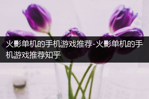 火影单机的手机游戏推荐-火影单机的手机游戏推荐知乎