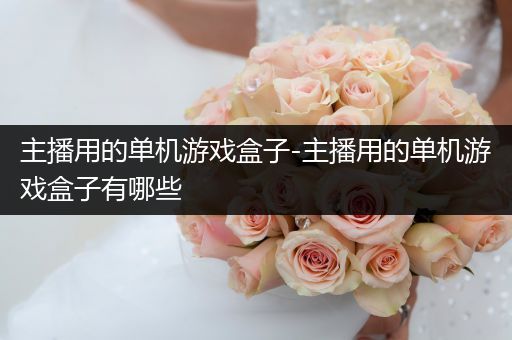 主播用的单机游戏盒子-主播用的单机游戏盒子有哪些
