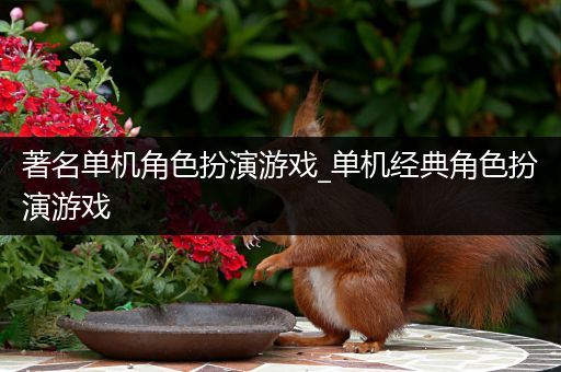 著名单机角色扮演游戏_单机经典角色扮演游戏