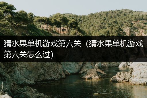 猜水果单机游戏第六关（猜水果单机游戏第六关怎么过）
