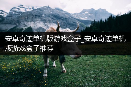 安卓奇迹单机版游戏盒子_安卓奇迹单机版游戏盒子推荐