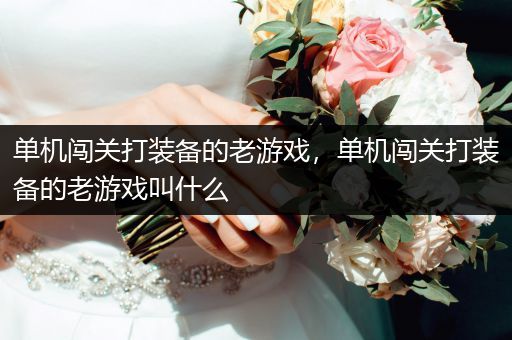 单机闯关打装备的老游戏，单机闯关打装备的老游戏叫什么