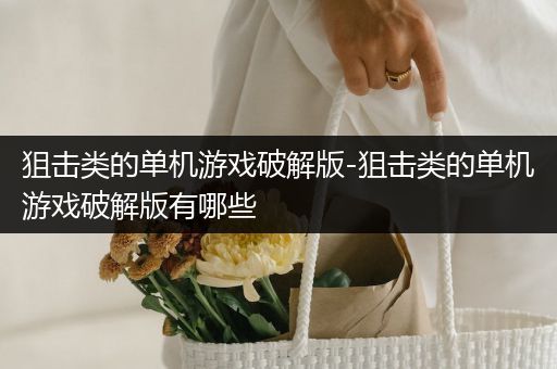 狙击类的单机游戏破解版-狙击类的单机游戏破解版有哪些