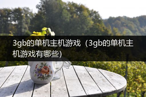 3gb的单机主机游戏（3gb的单机主机游戏有哪些）