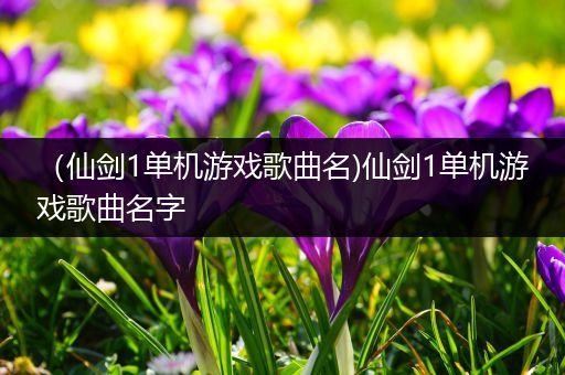 （仙剑1单机游戏歌曲名)仙剑1单机游戏歌曲名字