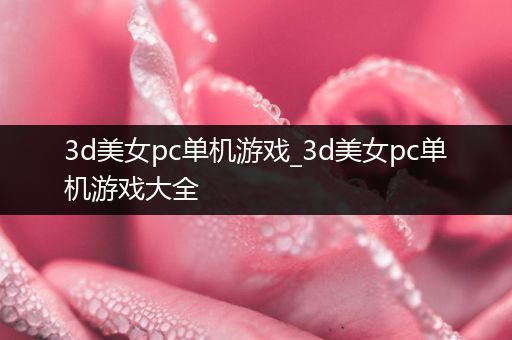 3d美女pc单机游戏_3d美女pc单机游戏大全