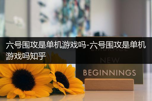 六号围攻是单机游戏吗-六号围攻是单机游戏吗知乎